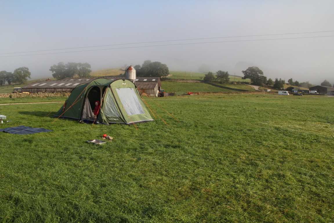 Morning Fog, Howarth Farm Campsite, Appletreewick